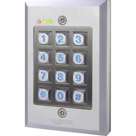 Sygonix SY-3118492 Codeschloss Aufputz IP65 mit beleuchteter Tastatur (1/5)