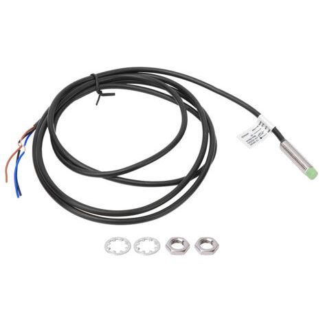 BERM – interrupteur de capteur de proximité en métal, Type inductif DC10-30V, 3 fils NPN NO 2mm φ8mm (1/5)