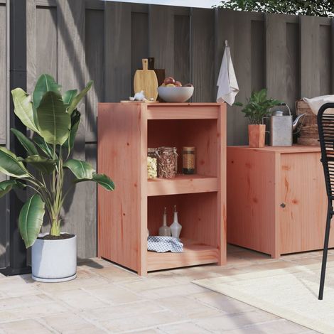 Outdoor-Küchenschrank MEPPEL  55x55x92 cm Massivholz Douglasie