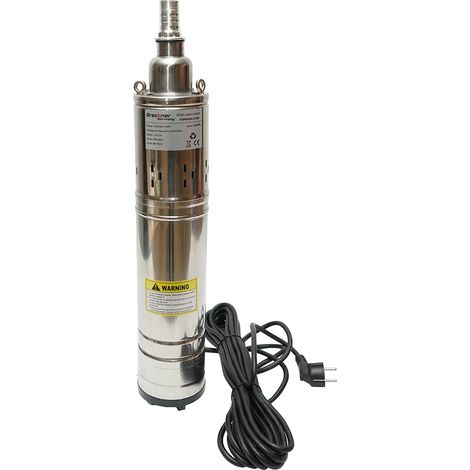 Pompa sommersa 550W/0.75HP, 220V, D100mm, 30 l/min, 1.8 m³/h, H80-90m, 2860 rpm 4QDG1.8-50-0.5 Breckner Germany