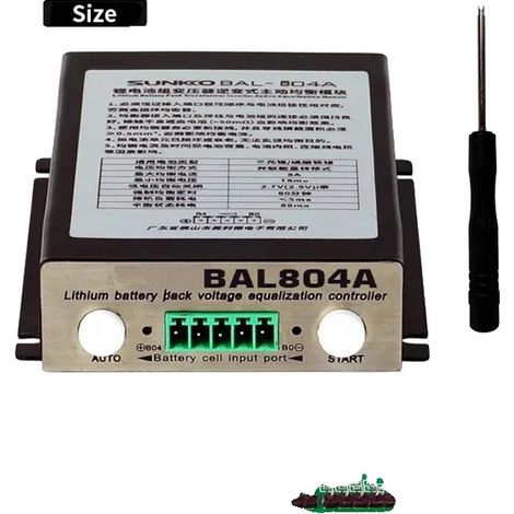 Balanceador activo, diseño compacto, rendimiento mejorado, 4S 8A con estuche. (1/2)