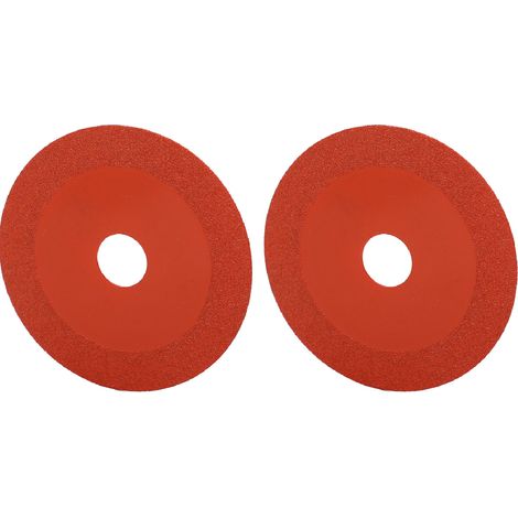 Diamantschleifscheiben, Trennscheiben für Rotationsschleifmaschinen, Sägeblätter für Keramikfliesen und Glas, Rot (1/5)
