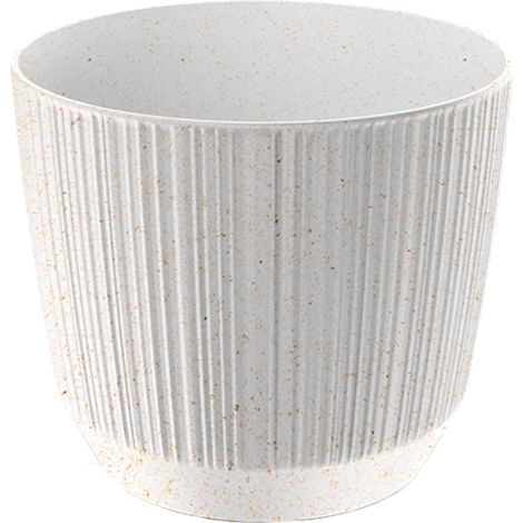 Prosperplast Blumentopf RYFO Eco Wood Weiß 19,5 cm (1/5)