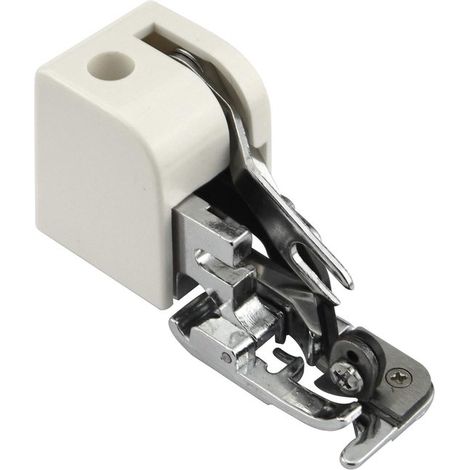 Taglierina laterale universale per macchine da cucire overlock, taglierina e piedino overlock (modello CY 10). Piedino overlock / accessorio per piedino overlock per un utilizzo versatile. (1/5)
