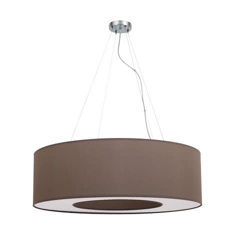 Colgante grande haiti 4xe27 cromo/topo regx80x80 cm (1/2)