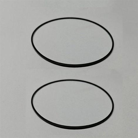 Courroie De Moteur - Pour Aspirateur Robot De55 De53 Dn33 Dn55 - Caoutchouc Noir - 10 Pièces (1/5)