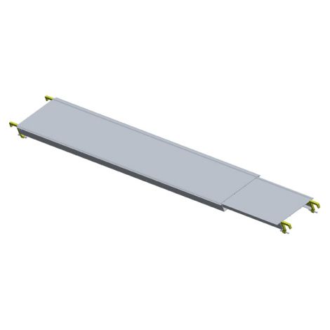 Tavola telescopica in alluminio L 2à3m l 30cm - DIMOS -880222