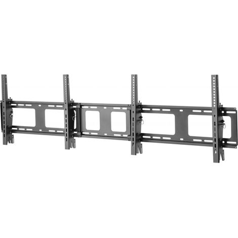 Wandhalter 200x200-600x400 -50kg 42-52''/neig/flach/schwarz