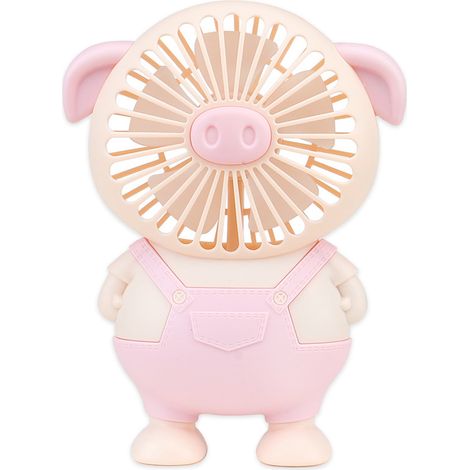 1 Ventilateur, USB, 7 pales, 5000 tr/min, silencieux, lumineux, bureau, chambre (1/5)