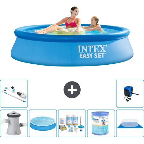 Intex Piscine Easy Set Ronde - 244x61 cm - 8-pièces S40831 (1/5)