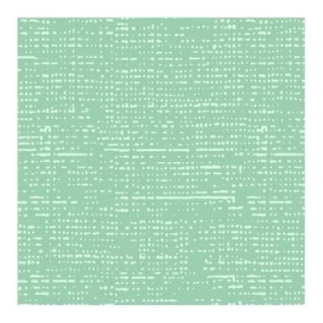 Serviettes en papier - - Lot de 16 - Aspect tissu - Vert pastel - 12.5x12.5 cm