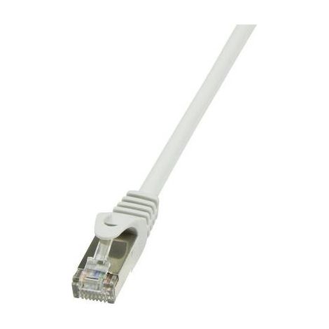 Câble réseau LogiLink CAT5e SF/UTP 0.50 m vert - CP1022D - 0.50 m - gris - [1x RJ45 mâle - 1x RJ45 m (1/2)