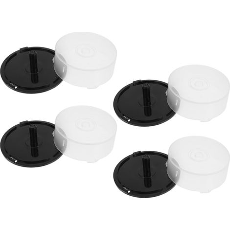 4pièces Boîte de Rangement pour CD DVD Transparente Lot de Seaux Empilables Capacité Disques Robuste pour Collection de Disques (1/5)