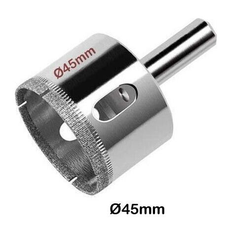 Fresa Diamante Frese Vetro Ceramica 45 Mm (1/2)
