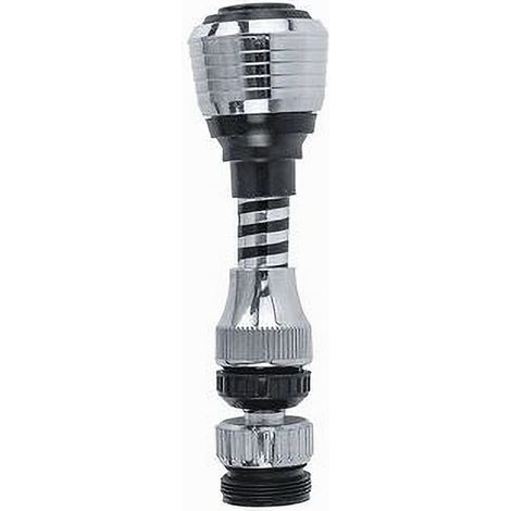 Cleafe - Aeratore Rompigetto Rubinetto Lavello Cucina Cromato Filtro Snodato 12 Cm 69271 - (1/3)