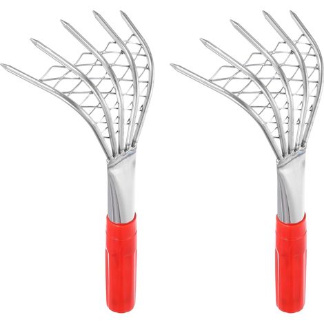 2Pcs Râteau À Coquillages 9.84" Petit Râteau À Palourdes (1/5)
