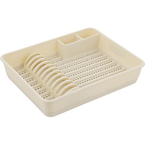 ASCIUGA PIATTI IN PLASTICA CLASSIC II CREMA -BEN