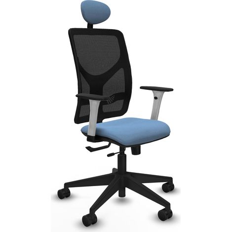 Chaise de bureau piqueras y crespo Motilla blanc soutien lombaire (1/2)