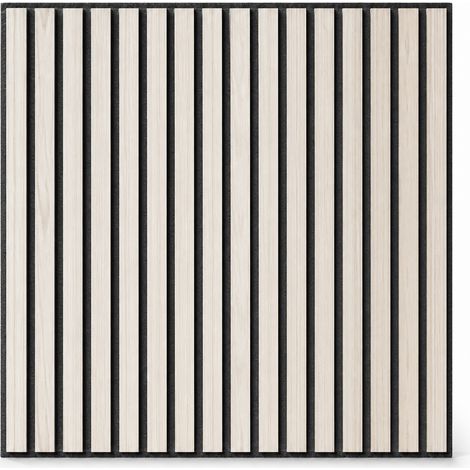 Polyester Acoustic Wall Panel Bedroom White 30x30 cm (1/5)