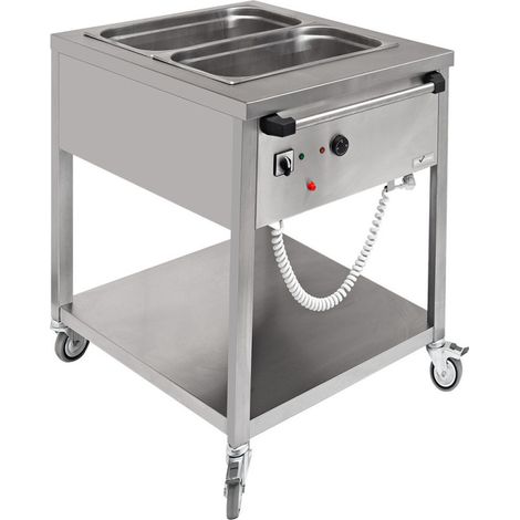 Bain Marie mobile 2x GN1/1 - Diverso