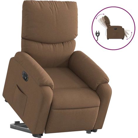 Maison Exclusive - Relaxsessel mit Aufstehhilfe Elektrisch Braun