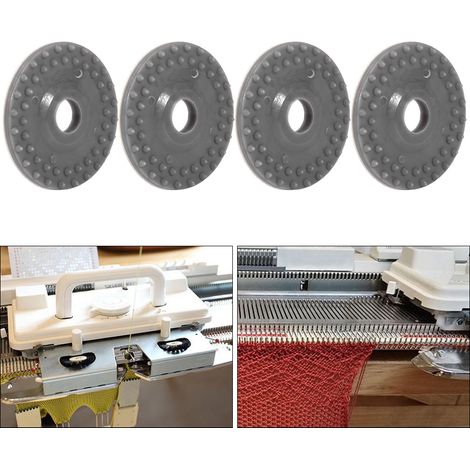 Disques en caoutchouc pour machines à tresser Silver Flute SK280, SK840, SK830, SK580, SK270 et SK218, et accessoires (4 pièces).