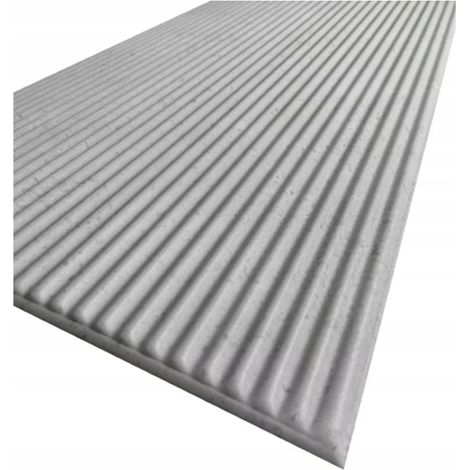Dekorative Wandpaneele 100x50 cm, 8er-Pack, grau