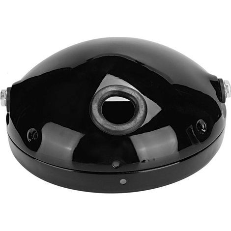 Pantalla de lámpara, carcasa protectora para faro de motocicleta de 7 pulgadas, para modificación de la carcasa de luz LED del faro de motocicleta. (1/4)