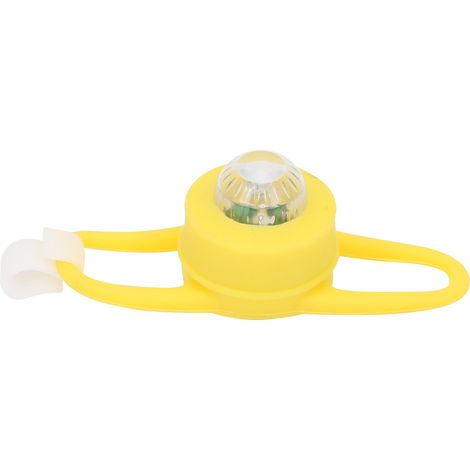 Éclairage vélo enfant coloré en silicone, feu arrière de signalisation, feu avant et arrière pour guidon.