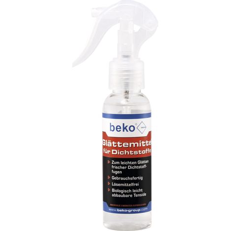 beko Glättemittel für Dichtstoffe gebrauchsfertig 100 ml Flasche, inkl. Sprühkopf 200 2 0100