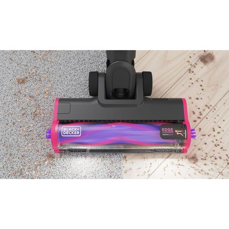 Black & Decker BHFEA640WG Aspirapolvere a bastone Batteria Secco Ciclonico Senza sacchetto 0,75 L Nero, Acciaio inox (1/5)