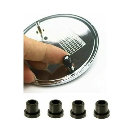 Fixations Emblème Logo Œillet pour Capot Coffre, Compatible avec BMW E36 E46 E90 E91 E92, 82 mm, Lot de 4