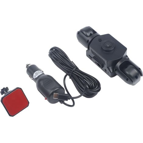 Dashcam avec pour gps et WiFi 5GHz Intégrés Dashcam avec pour(Three lenses) (1/5)