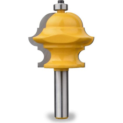 royaluxe - 1/2 Shank Tenon Knife Sharping Router Bit Couteau à bois pour outils de menuiserie (1/4)