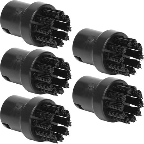 Juego de 5 piezas de cabezales de cepillo y cepillos de repuesto para limpiadores a vapor compatibles con Karcher SC1 SC2 SC3 SC4 SC5 (1/5)