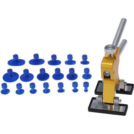 Défonceur de tôlerie sans peinture + 18 languettes pour enlever grêle (1/5)