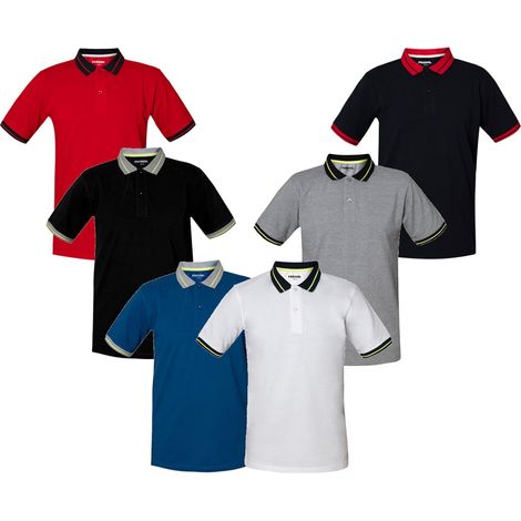 Polo da lavoro Rossini Milos - S - Rosso