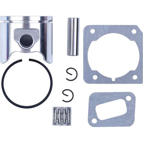 Kit de roulement à aiguilles de goupille de piston 42mm, joint de cylindre et silencieux, adapté pour tronçonneuse Husqvarna 345 346 E XP EPA 340 503907371 (1/5)