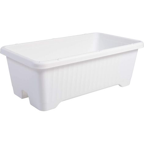 Iris Ohyama, Pot pour plantes, Capacité 40L, 730, Blanc
