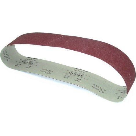 55641 Gewebe Schleifband 100 x 1220mm Korund K80 für Bandschleifer Schleifer (1/3)