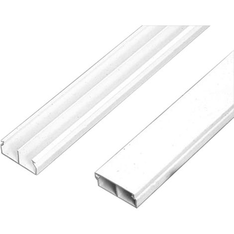 CANALINA CAVO ELETTRICO 40X17MM 2MT CHIUSA 2 VIE