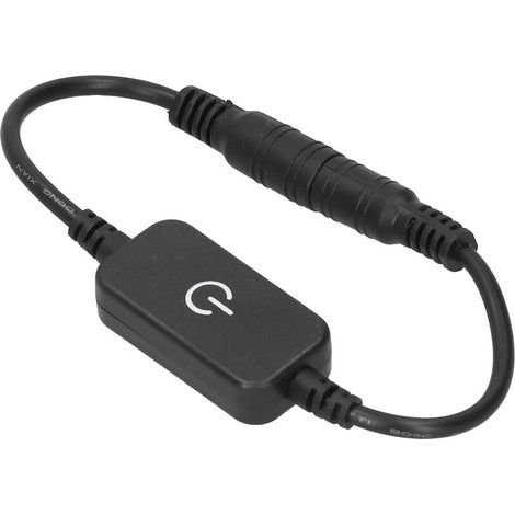 Variateur tactile pour bande LED, 2 pièces, interrupteur marche/arrêt, contrleur pour bande lumineuse monochrome DC 12V-24V (1/5)