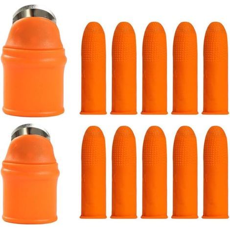Lot de 2 pinces à doigts, protège-pouce, séparateur de jardinage pour plantes fruitières et poivrons, outils de cueillette portables (1/5)