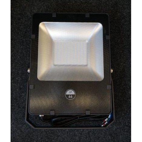 Projecteur extérieur LED 48W noir 290x225x55mm 4000K 4250lm non-dimmable alim 230V IP66 Proj LED P&L