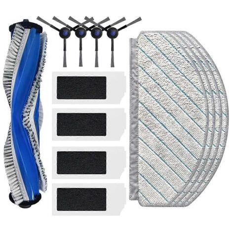 BARKBUSTERS Pour N20 / N20 Plus / N20 : Brosse latérale principale de rechange, filtre HEPA, lingette de nettoyage, pièce de rechange (1/5)