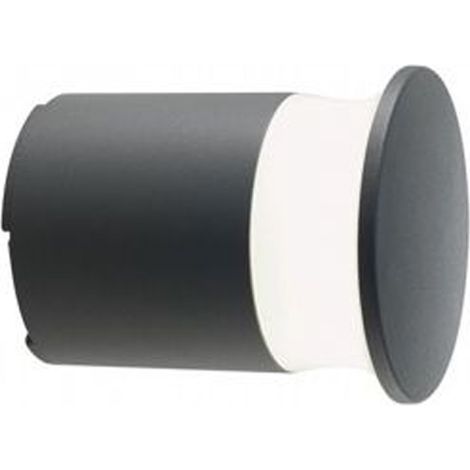 Applique Contemporanea Kep Alluminio Antracite 1 Luce Led 9W 3000K (1/2)
