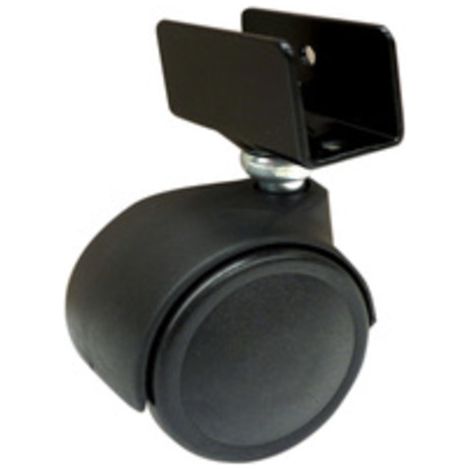 BL RUOTA GEMELLARE POLIPROP C/PIASTRA U/16 40 2 PZ Q.TA 4