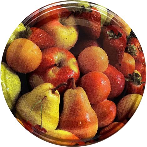 Coperchi per barattoli, tappo piccolo, 66-4 oz, mix di frutta, 10 pezzi
