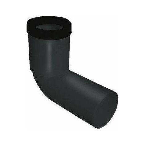 CURVA PROLUNGATO WC PPR BLACK SILENT Misura: DN 90