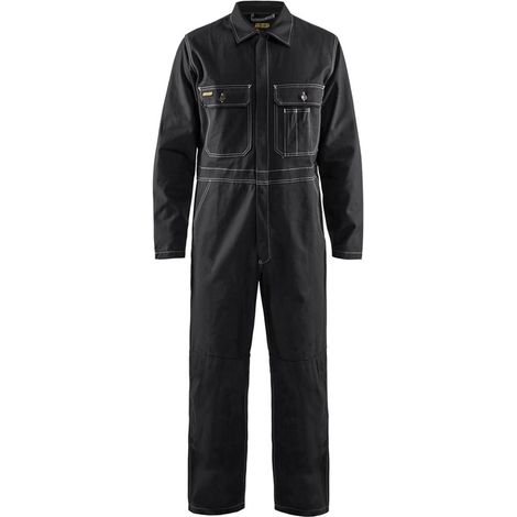 Tuta da lavoro Blaklader Industrie 100% cotone 370g Nero 48